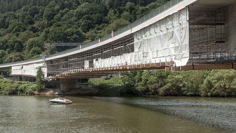Projektbild Brücke Hirschhorn
