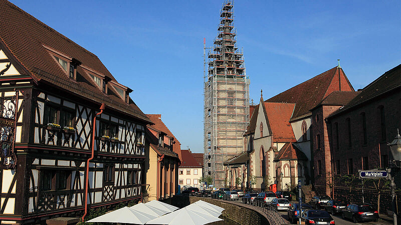 Projektbild Kirche Weingarten